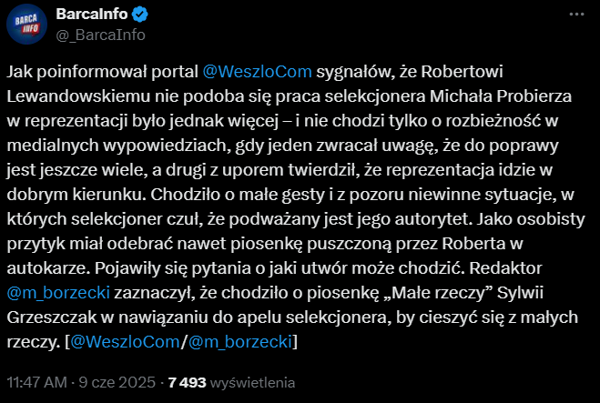 HIT! Lewy z Probierzem poróżnił się m.in. O TYTUŁ PIOSENKI xD